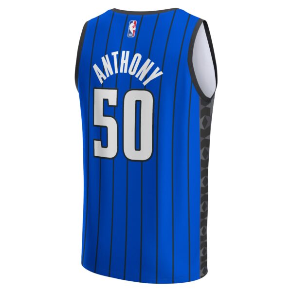 Cole Anthony Orlando Magic Fanatics Fast Break Replica Player Jersey - Statement Edition - Blue - Image 4