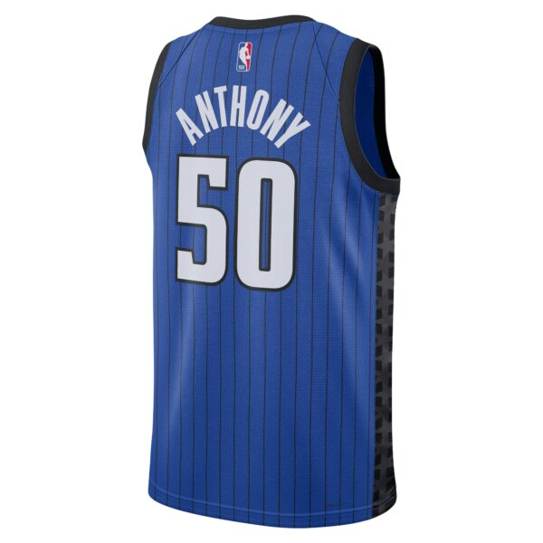 Cole Anthony Orlando Magic Jordan Brand Unisex Swingman Jersey - Statement Edition - Blue - Image 4