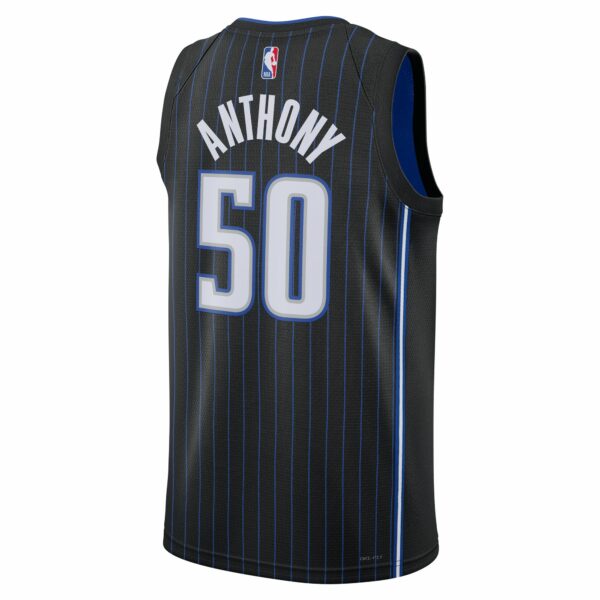 Cole Anthony Orlando Magic Nike Unisex Swingman Jersey - Icon Edition - Black - Image 4