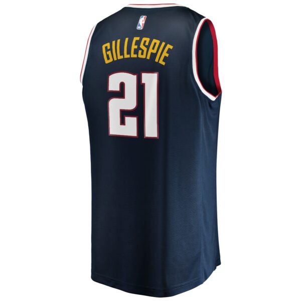 Collin Gillespie Denver Nuggets Fanatics Fast Break Player Jersey - Icon Edition - Navy - Image 4
