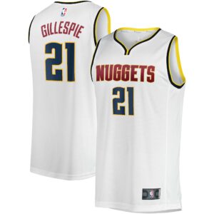 Collin Gillespie Denver Nuggets Fanatics Youth Fast Break Player Jersey - Association Edition - White