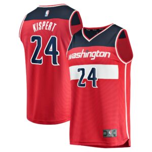 Corey Kispert Washington Wizards Fanatics Youth Fast Break Replica Player Jersey - Icon Edition - Red