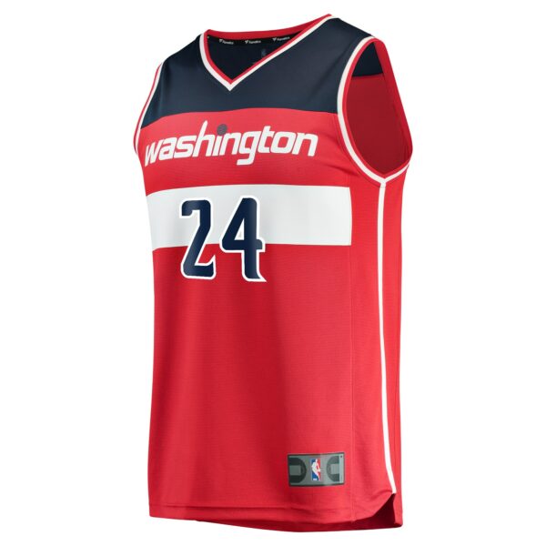 Corey Kispert Washington Wizards Fanatics Youth Fast Break Replica Player Jersey - Icon Edition - Red - Image 3