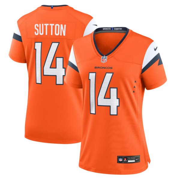 Courtland Sutton Denver Broncos Nike Women's Mile High Collection Game Jersey - Orange