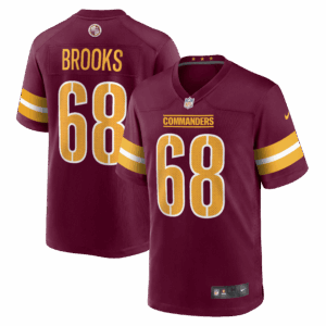 Curtis Brooks Washington Commanders Nike  Game Jersey - Burgundy