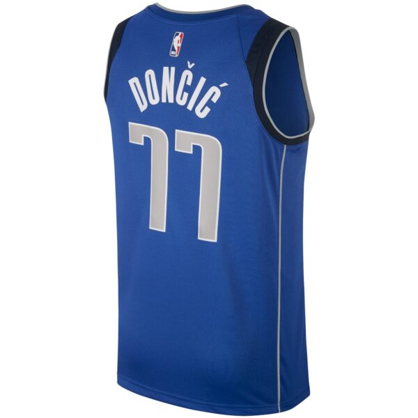 Dallas Mavericks Luka Doncic Nike Men's Swingman Jersey - Royal - Image 4