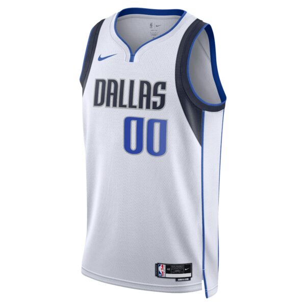 Dallas Mavericks Nike Unisex Swingman Custom Jersey White - Association Edition - Image 3
