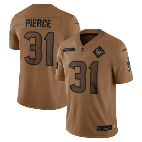 Dameon Pierce Houston Texans Nike Women's 2023 Salute To Service Limited Jersey - Brown