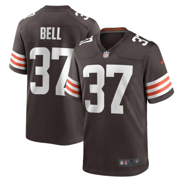 D'Anthony Bell Cleveland Browns Nike Game Player Jersey - Brown