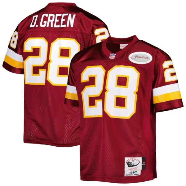 Darrell Green Washington Football Team 1997 Mitchell & Ness Authentic Throwback Retired Player Jersey - Burgundy