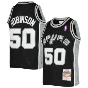 David Robinson San Antonio Spurs Mitchell & Ness Youth 1998/99 Hardwood Classics Swingman Jersey - Black