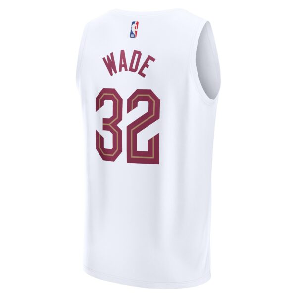 Dean Wade Cleveland Cavaliers Fanatics Youth Fast Break Replica Player Jersey - Association Edition - White - Image 4