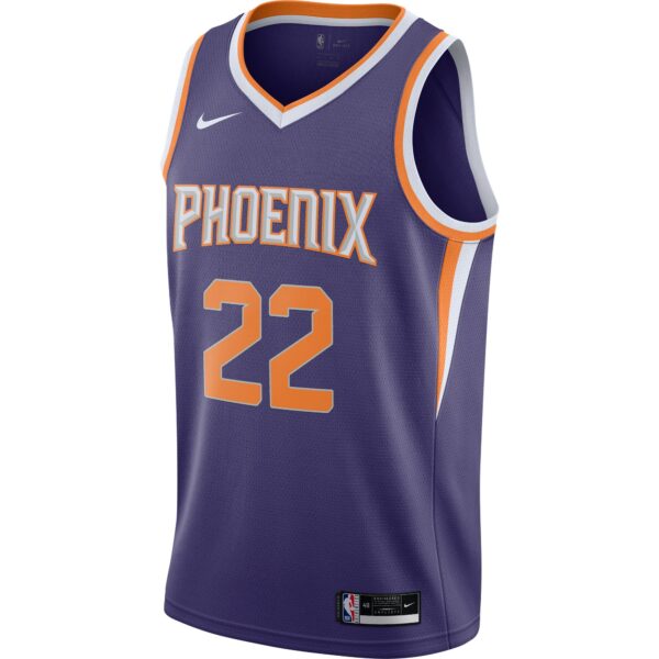 Deandre Ayton Phoenix Suns Nike 2020/21 Swingman Player Jersey - Icon Edition - Purple - Image 3