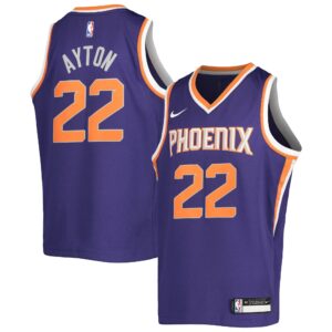 Deandre Ayton Phoenix Suns Nike Youth Swingman Jersey - Icon Edition - Purple
