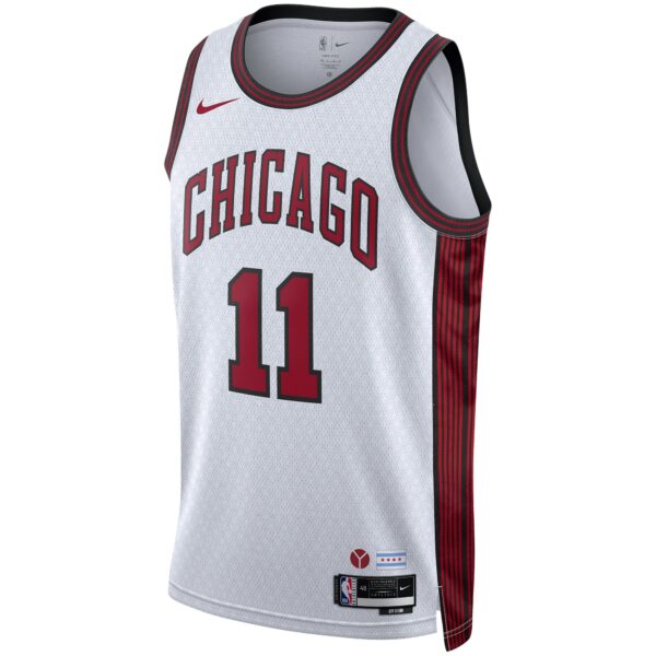 DeMar DeRozan Chicago Bulls Nike Unisex 2022/23 Swingman Jersey - City Edition - White - Image 3