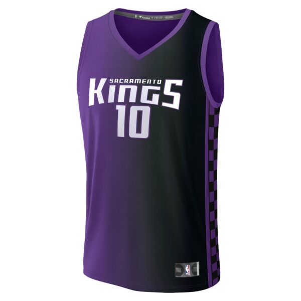 DeMar DeRozan Sacramento Kings Fanatics Youth Fast Break Replica Player Jersey - Statement Edition - Purple - Image 3