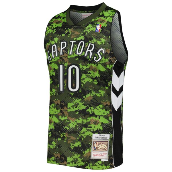 DeMar DeRozan Toronto Raptors Mitchell & Ness 2011/12 Hardwood Classics Swingman Jersey - Camo - Image 3