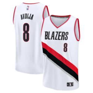 Deni Avdija Portland Trail Blazers Fanatics Fast Break Replica Player Jersey - Association Edition - White