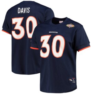 Denver Broncos Name & Number Mesh Crew Neck Denver Broncos
