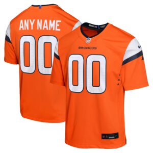 Denver Broncos Nike Youth Mile High Collection Custom Game Jersey - Orange