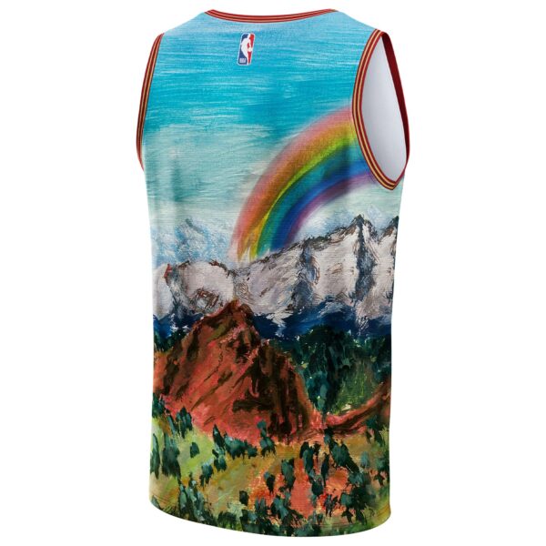 Denver Nuggets NBA & KidSuper Studios by Fanatics Unisex Hometown Jersey - Blue - Image 4