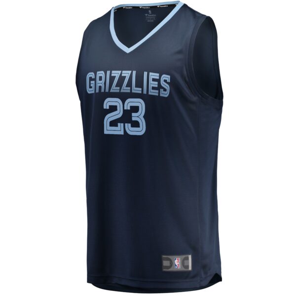 Derrick Rose Memphis Grizzlies Fanatics Men's Fast Break Player Jersey - Icon Edition - Navy - Image 3