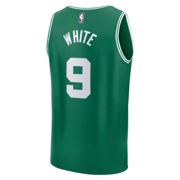 Derrick White Boston Celtics Fanatics Fast Break Replica Player Jersey - Icon Edition - Kelly Green - Image 4