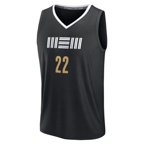Desmond Bane Memphis Grizzlies Fanatics Fast Break Jersey - Black - City Edition - Image 3