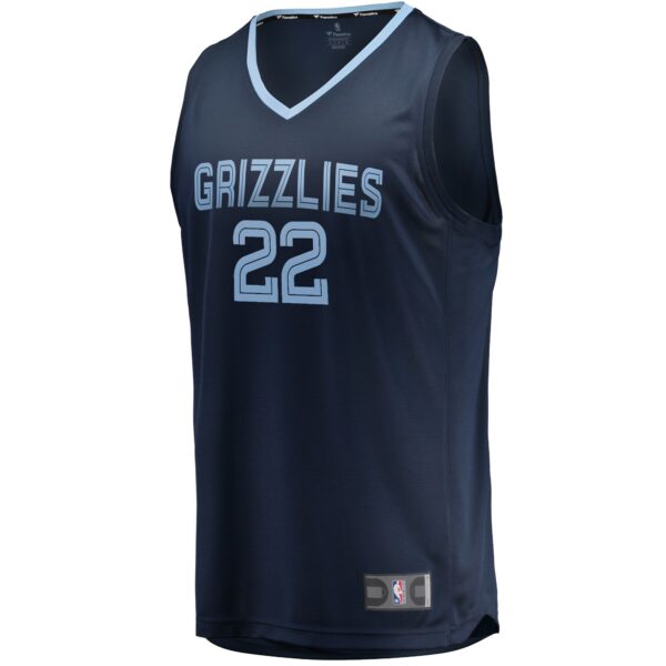 Desmond Bane Memphis Grizzlies Fanatics Fast Break Replica Jersey - Icon Edition - Navy - Image 3