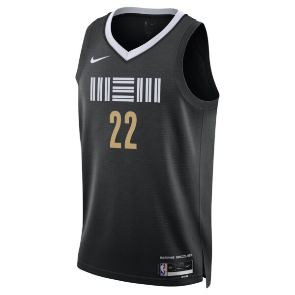 Desmond Bane Memphis Grizzlies Nike Unisex 2023/24 Swingman Jersey - Black - City Edition - Image 3