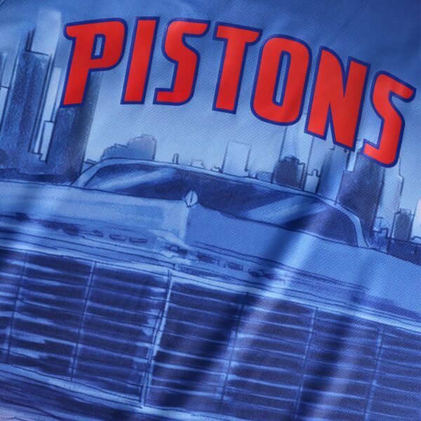 Detroit Pistons NBA & KidSuper Studios by Fanatics Unisex Hometown Jersey - Red - Image 7