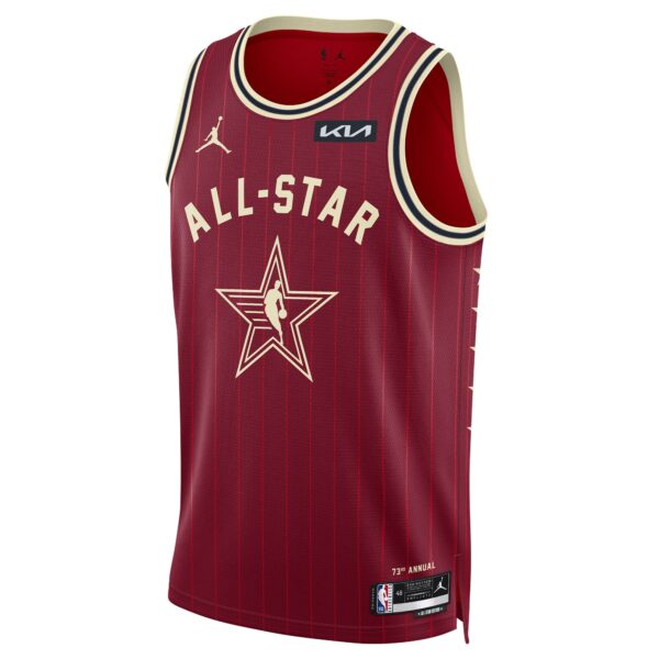 Devin Booker Jordan Brand Unisex 2024 NBA All-Star Game Swingman Jersey - Crimson - Image 3