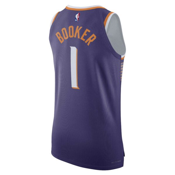Devin Booker Phoenix Suns Nike Authentic Jersey - Icon Edition - Purple - Image 4