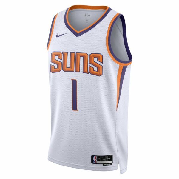 Devin Booker Phoenix Suns Nike Unisex Swingman Jersey - Association Edition - White - Image 3