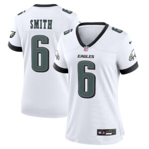 DeVonta Smith Philadelphia Eagles Nike Game Jersey - White