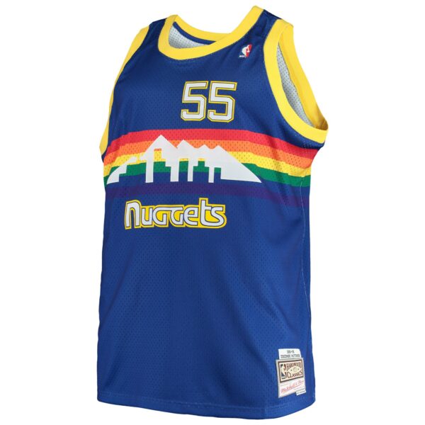 Dikembe Mutombo Denver Nuggets Mitchell & Ness 1991/92 Big & Tall Hardwood Classics Swingman Jersey - Royal - Image 3