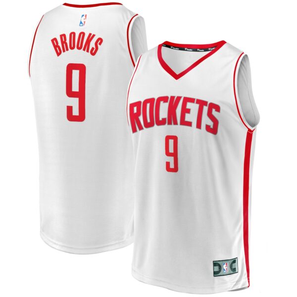 Dillon Brooks Houston Rockets Fanatics Fast Break Replica Player Jersey - Association Edition - White - Image 2