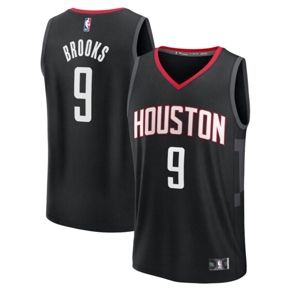 Dillon Brooks Houston Rockets Fanatics Youth Fast Break Replica Player Jersey - Statement Edition - Black - Image 2