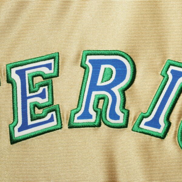 Dirk Nowitzki Dallas Mavericks Mitchell & Ness 75th Anniversary 1998/99 Hardwood Classics Swingman Jersey - Gold - Image 5