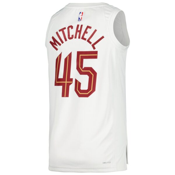 Donovan Mitchell Cleveland Cavaliers Nike Unisex Swingman Jersey - Association Edition - White - Image 4