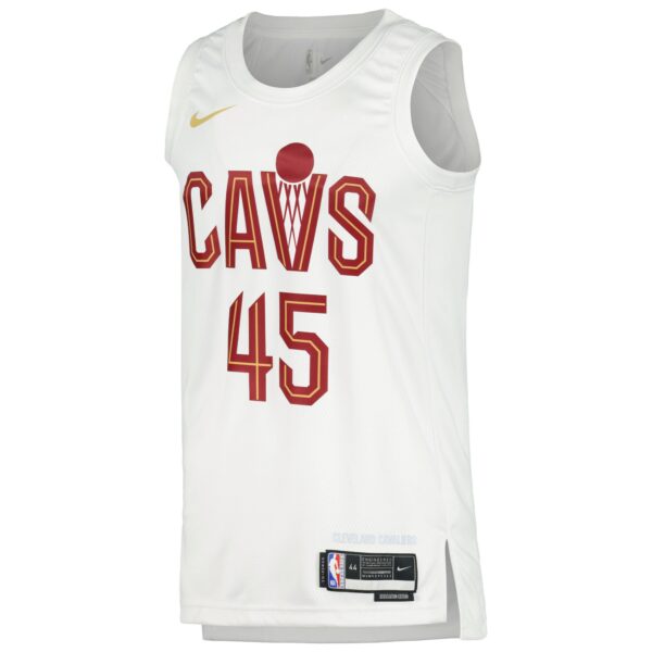 Donovan Mitchell Cleveland Cavaliers Nike Unisex Swingman Jersey - Association Edition - White - Image 3