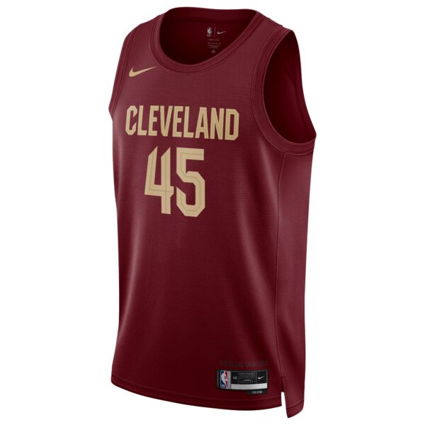 Donovan Mitchell Cleveland Cavaliers Nike Unisex Swingman Jersey - Icon Edition - Wine - Image 3