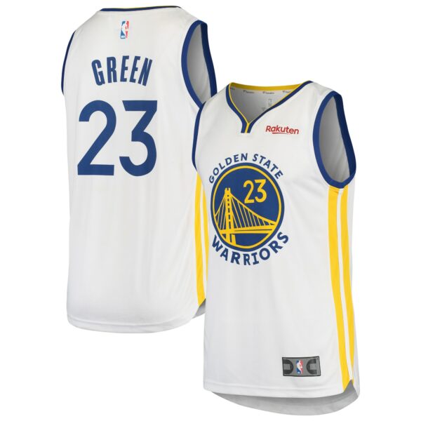 Draymond Green Golden State Warriors Fanatics Fast Break Player Jersey - Association Edition - White - Image 2