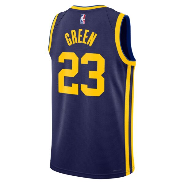 Draymond Green Golden State Warriors Jordan Brand Unisex Swingman Jersey - Statement Edition - Navy - Image 4