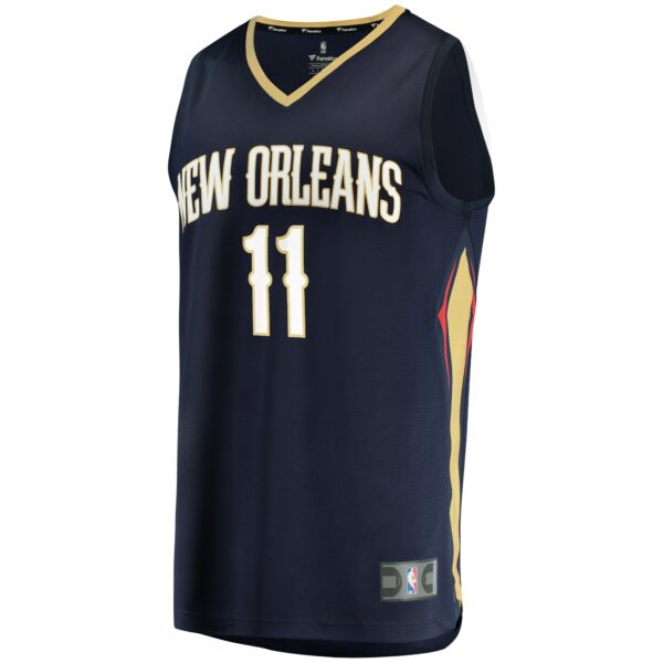 Dyson Daniels New Orleans Pelicans Fanatics Fast Break Replica Jersey - Icon Edition - Navy - Image 3