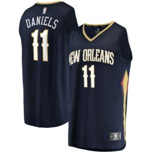 Dyson Daniels New Orleans Pelicans Fanatics Fast Break Replica Jersey - Icon Edition - Navy