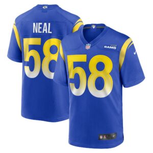 Eli Neal Los Angeles Rams Nike Game Jersey -  Royal