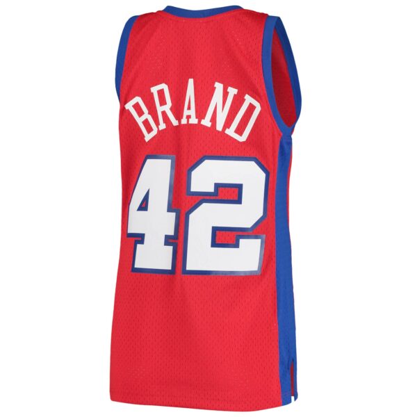 Elton Brand LA Clippers Mitchell & Ness Hardwood Classics Swingman Jersey - Red - Image 4