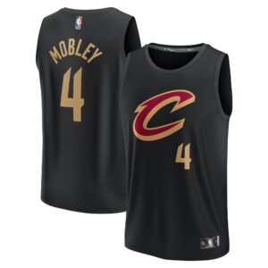 Evan Mobley Cleveland Cavaliers Fanatics Youth Fast Break Player Jersey - Statement Edition - Black
