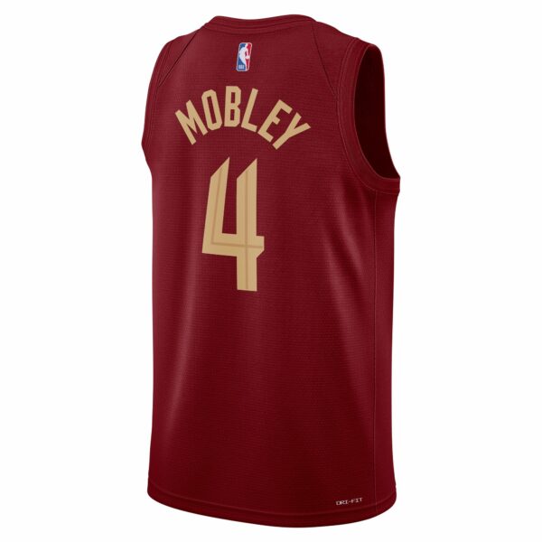 Evan Mobley Cleveland Cavaliers Nike Unisex Swingman Jersey - Icon Edition - Wine - Image 4